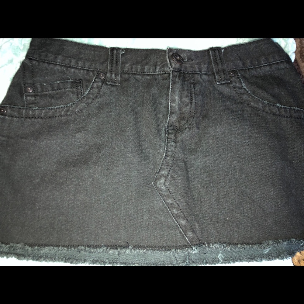 Black skirt